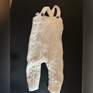 Hanna Anderson Baby Knit Overalls
